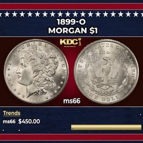 1899-o Morgan Dollar $1 Grades GEM+ Unc