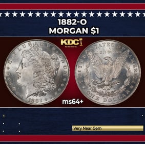 1882-o Morgan Dollar $1 Grades Choice+ Unc