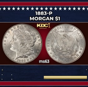 1883-p Morgan Dollar $1 Grades Select Unc