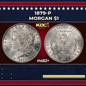 1879-p Morgan Dollar $1 Grades Select Unc