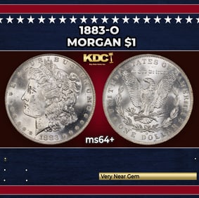 1883-o Morgan Dollar $1 Grades Choice+ Unc