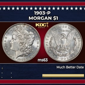 1903-p Morgan Dollar $1 Grades Select Unc