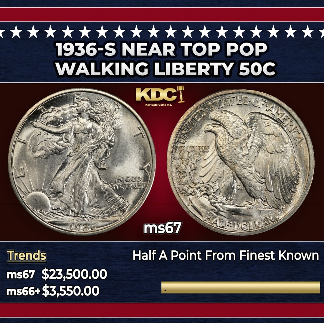 1889-p Morgan Dollar $1 Grades GEM+ Unc (1 of 3)