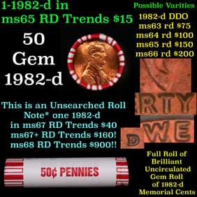 1912-p Lincoln Cent 1c Grades ms65 rd