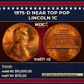 1977-p Kennedy Half Dollar TOP POP! 50c ms67+ SEGS
