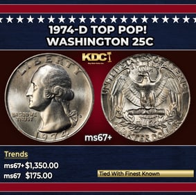 1972-d Eisenhower Dollar TOP POP! $1 ms67+ SEGS