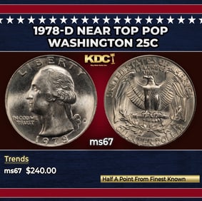 1978-d Eisenhower Dollar Near Top Pop $1 ms66+ SEGS