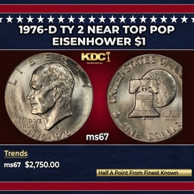 1979-d Susan B. Anthony Dollar Near Top Pop $1 ms67 SEGS