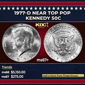 1971-p Kennedy Half Dollar TOP POP! 50c ms67 SEGS