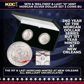 1955 5 Coin Date Set, 1 Of Each Type Of Coin Minted in 1955