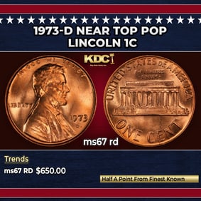 1971-d Lincoln Cent TOP POP! 1c ms67 rd SEGS