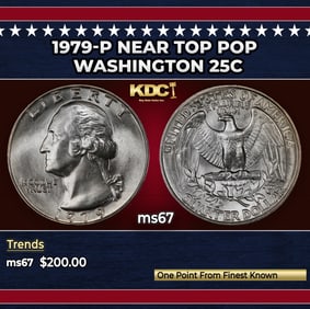 1971-p Eisenhower Dollar Near Top Pop $1 ms66+ SEGS