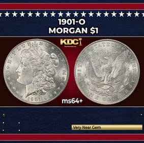 1901-o Morgan Dollar $1 Grades ms64+