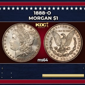 1888-o Morgan Dollar $1 Grades ms64