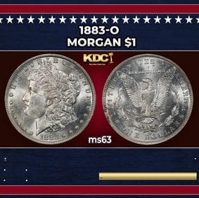 1883-o Morgan Dollar $1 Grades ms63