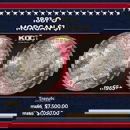 1881-o Morgan Dollar $1 ms65+ SEGS