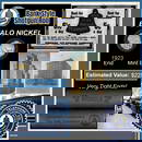 Buffalo Nickel Shotgun Roll in Old Bank Style 'Bell Telephone' Wrapper 1923 & S Mint Ends