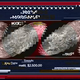 1902-s Morgan Dollar $1 ms65 SEGS