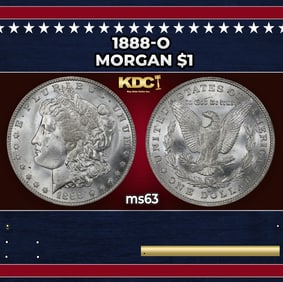 1888-o Morgan Dollar $1 Grades ms63