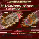 1911 Proof Liberty Nickel Rainbow Toned  5c pr68 SEGS