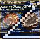 1885 Proof Seated Liberty Quarter Rainbow Toned TOP POP! 25c pr68 SEGS