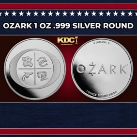 Ozark 1 oz .999 Silver Round Round