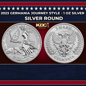 2023 Germania Journey Style - 1 oz Silver Round Round