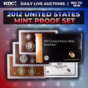 Rare KEY 2012 United States Mint Proof Set - 14 Coins Included Very Low Mintage
