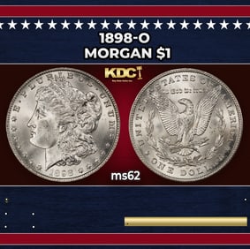 1898-o Morgan Dollar $1 Grades ms62