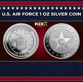 U.S. Air Force 1 oz Silver Coin Round