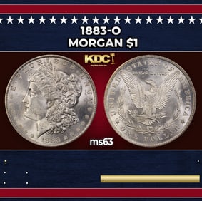 1883-o Morgan Dollar $1 Grades ms63