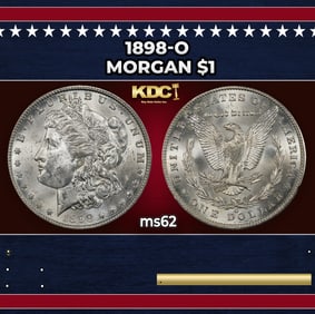 1898-o Morgan Dollar $1 Grades ms62