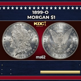 1899-o Morgan Dollar $1 Grades ms62