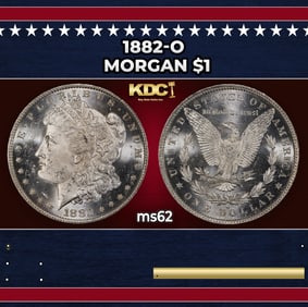 1882-o Morgan Dollar $1 Grades ms62