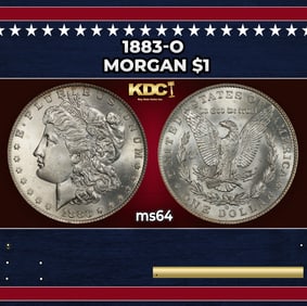 1883-o Morgan Dollar $1 Grades ms64