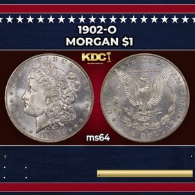 1902-o Morgan Dollar $1 Grades ms64