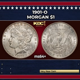 1901-o Morgan Dollar $1 Grades ms64+