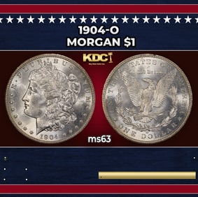 1904-o Morgan Dollar $1 Grades ms63