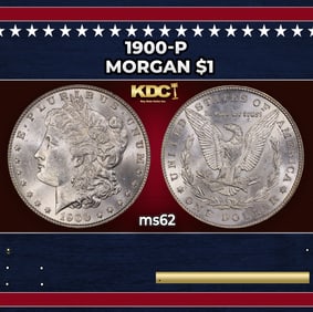1900-p Morgan Dollar $1 Grades ms62