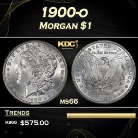 1900-o Morgan Dollar $1 Grades ms66