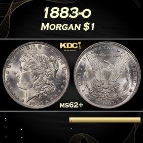 1883-o Morgan Dollar $1 Grades ms62+