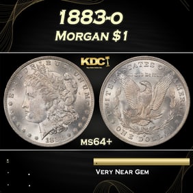 1883-o Morgan Dollar $1 Grades ms64+