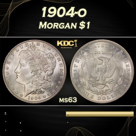 1904-o Morgan Dollar $1 Grades ms63