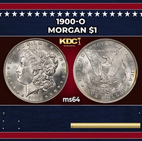 1900-o Morgan Dollar $1 Grades ms64