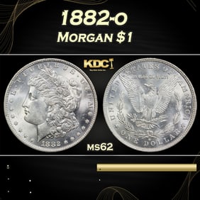 1882-o Morgan Dollar $1 Grades ms62