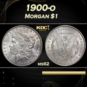 1900-o Morgan Dollar $1 Grades ms62