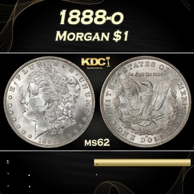 1888-o Morgan Dollar $1 Grades ms62