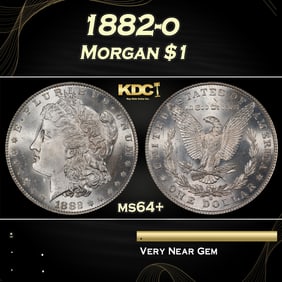 1882-o Morgan Dollar $1 Grades ms64+