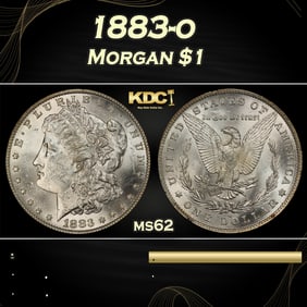 1883-o Morgan Dollar $1 Grades ms62