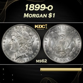 1899-o Morgan Dollar $1 Grades ms62